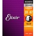 Elixir 11002 Extra Light 010-047 Nanoweb Žice za Akustičnu gitaru